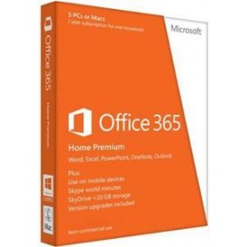 MICROSOFT OFFICE 365 HOME PREMIUM 1 YEAR 5 LICENZE OFFICE365HP99