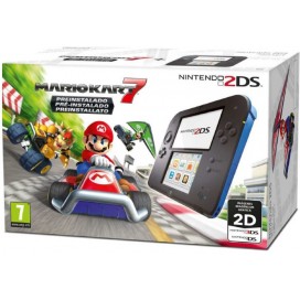 NINTENDO Nintendo 2DS HW Nero e Blu + Mario Kart 7 2205049