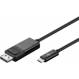 Cavo adattatore USB-C a DisplayPort 4K 1.2m Nero 