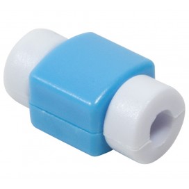 Cappuccio di Protezione per Cavo USB Azzurro