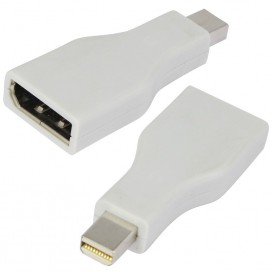 Adattatore DisplayPort 1.1 F/Mini DisplayPort M (Thunderbolt) Bianco