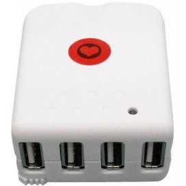 EMOTION Adattatore caricabatteria USB per iPod (4 porte) EM090729296