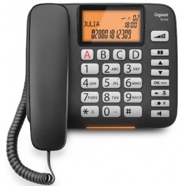 SIEMENS Telefono a filo C/VIVAVOCE BLACK DL580