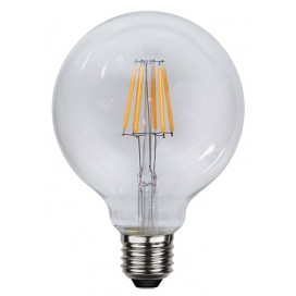 Lampada a LED E27 G95 4,7W 470lm Bianco Caldo Dimmerabile, Classe A+