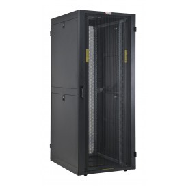 Armadio NetRack 19'' 600x1000 42 Unità Ventilato Nero da Assemblare